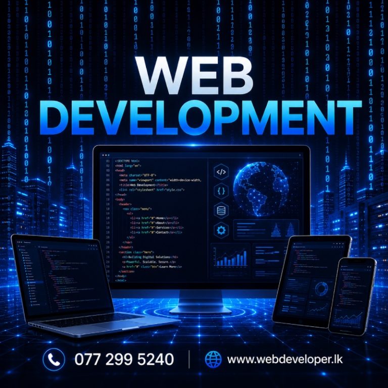 Web Development Sri Lanka Professional Web Development Services